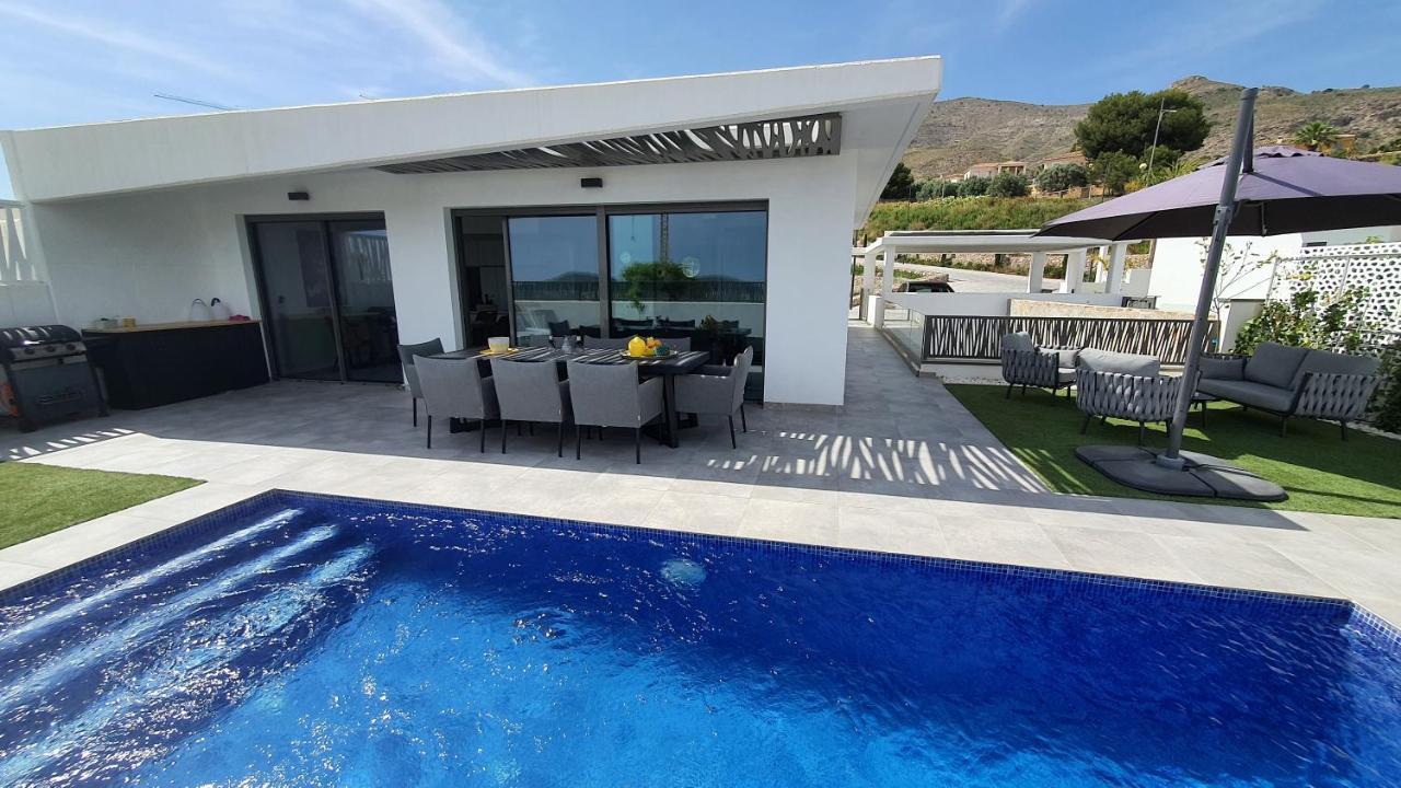 Pool & Snooker Villa Finestrat Bagian luar foto